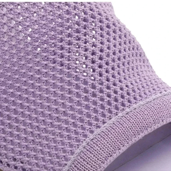 SCHUTZ women's Sinara Knit Sandals Smokey Grape size 10B New - Picture 2 of 11